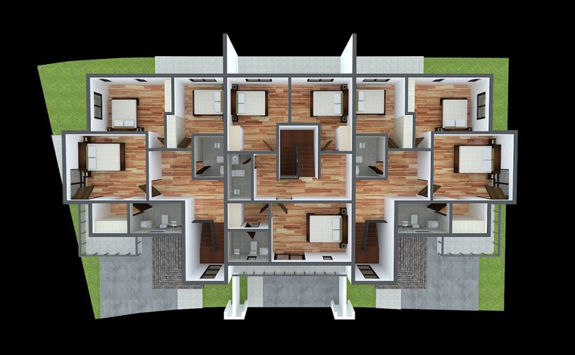 unit lay out, pristina north