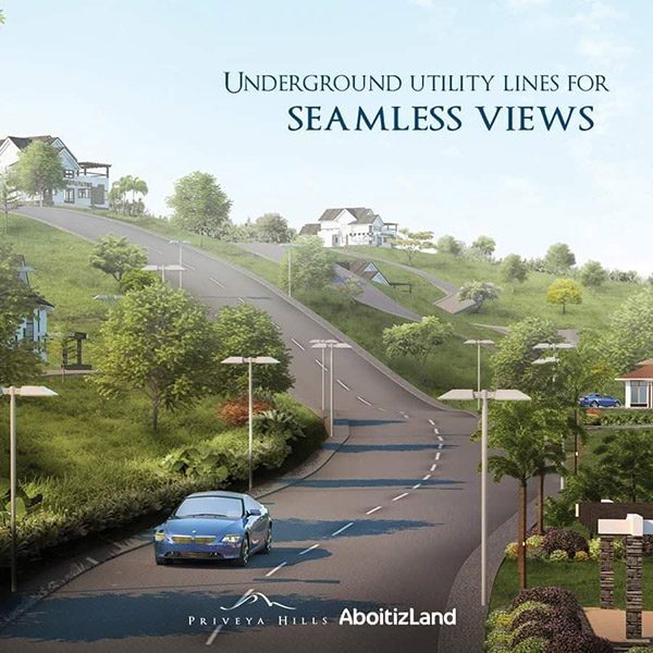 underground utility lines for seamless views