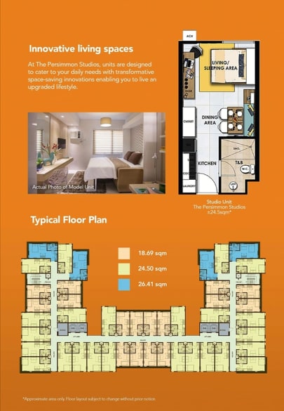 floor plan of the ready for occupancy condominium in cebu