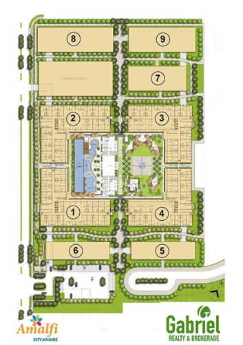 amalfi oasis site development plan