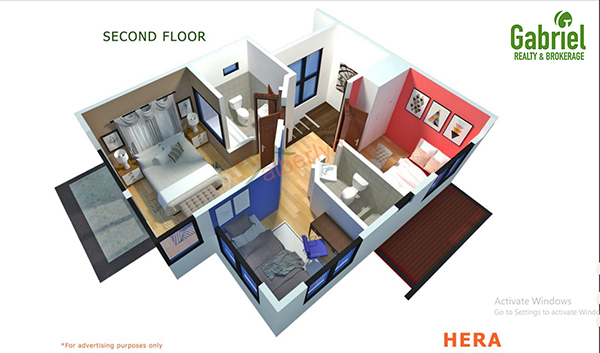 hera model unit floor plan