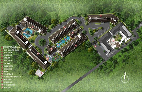 project development plan or master plan of the resort condominium