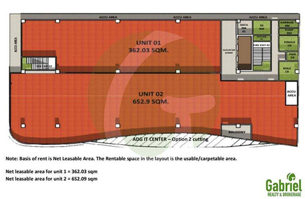 floor plan of ADG IT CENTER mandaue city, cebu