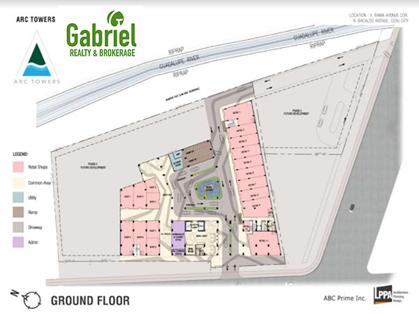 building floor plan at the ground floor
