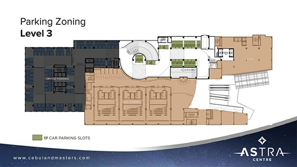 parking zone in level 3