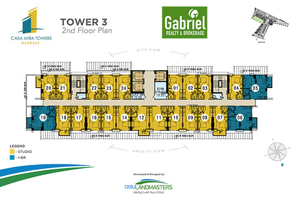 tower 3 building floor plan
