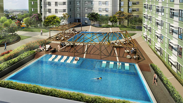biggest swimming pool in Cebu IT Park