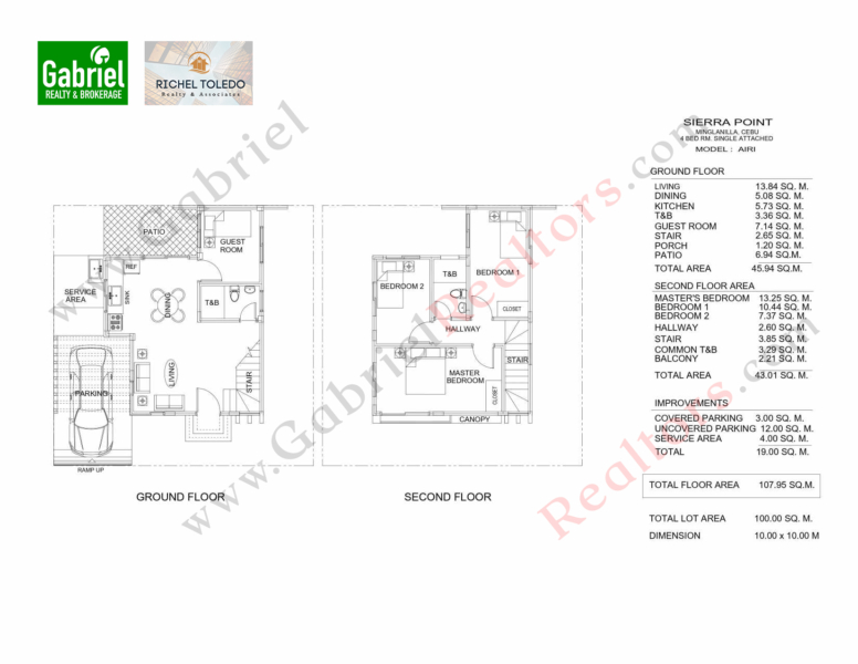 Sierra Point Minglanilla Airi Floorplan 