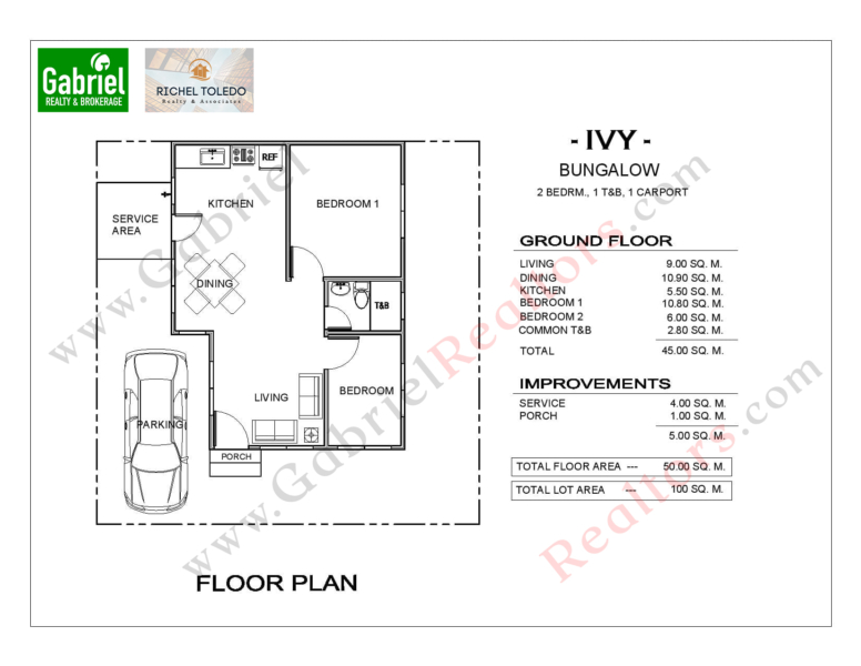 Sierra Point Minglanilla Ivy Floorplan