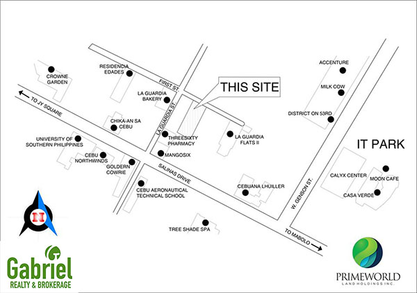 condo's strategic location in Cebu IT Park