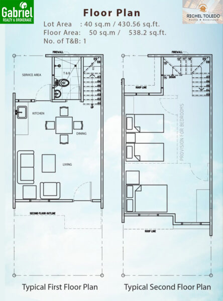 Richwoods Homes Compostela Unit Floor Plan