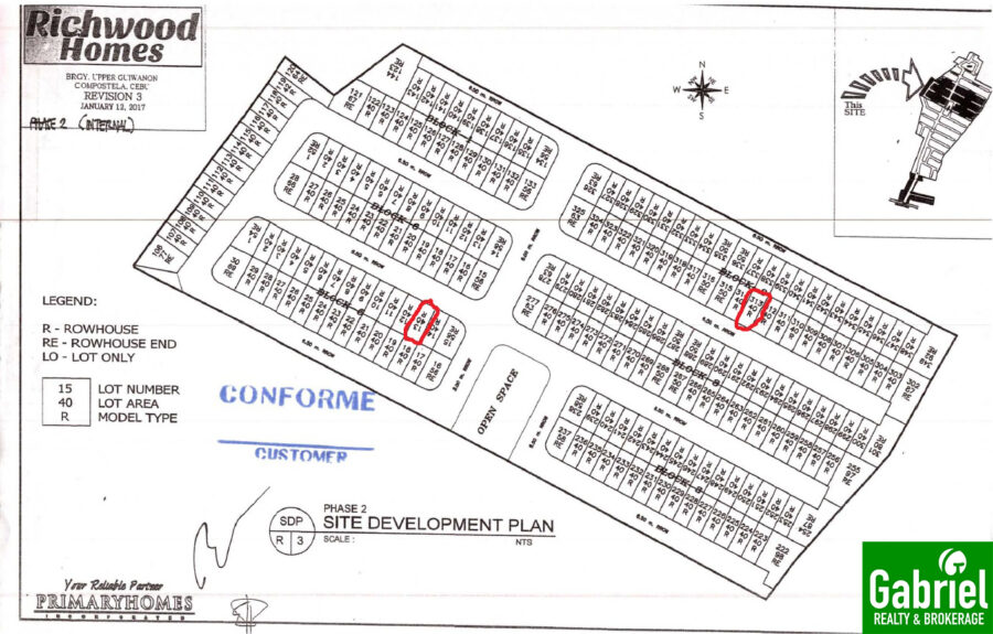 Richwoods Homes Compostela Site Development Plan