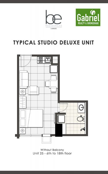 studio deluxe in be residences 