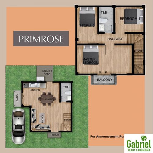 single detached floor plan