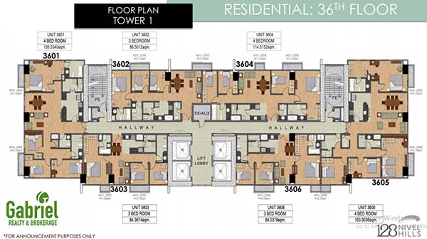 residential condominium floor plan