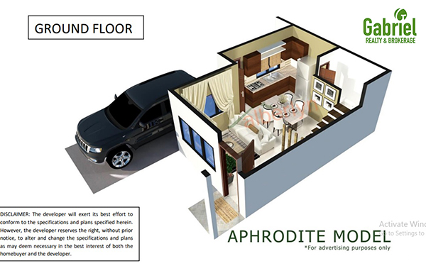 aphrodite model ground floor plan