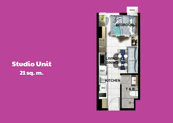 studio floor plan