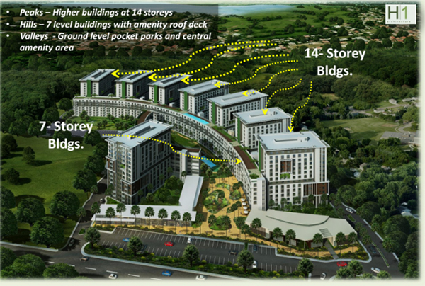 master plan of soltana nature residences tower 2