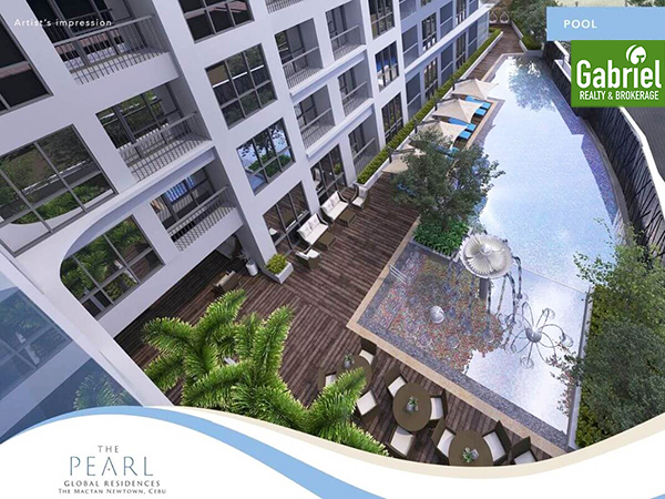 swimming pool of the pearl global residences
