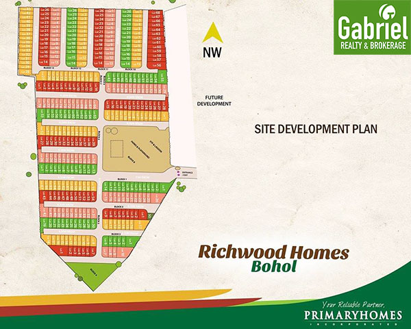 master development plan of richwood homes bohol