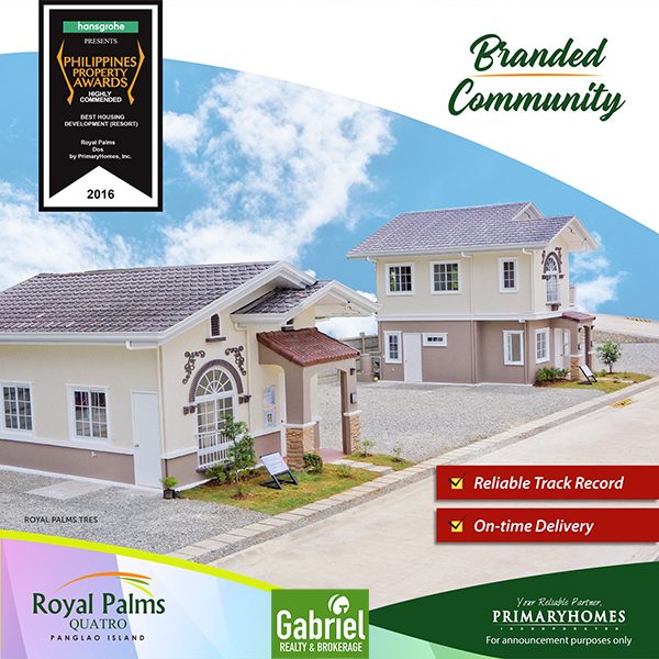 branded community in royal palms bohol