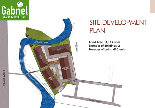 site development plan of UniPlace Cebu
