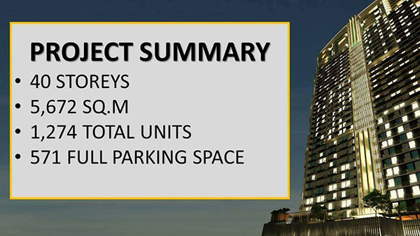 project summary of j tower residences