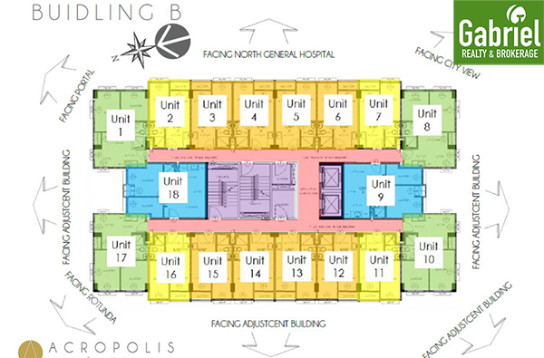 building B floor plan