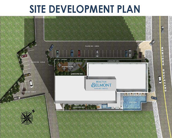site development plan of belmont hotel mactan