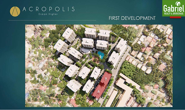 site development plan of acropolis residences cebu