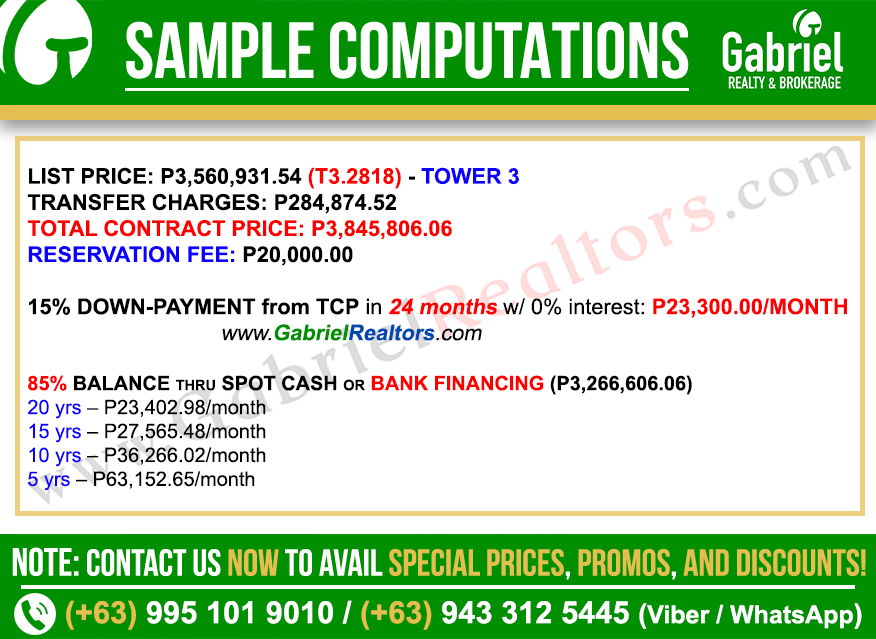 Base Line Prestige Studio Sample Computation