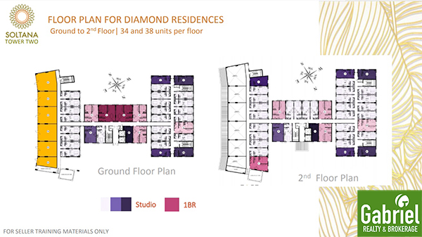 floor plan for diamond residences, soltana tower 2