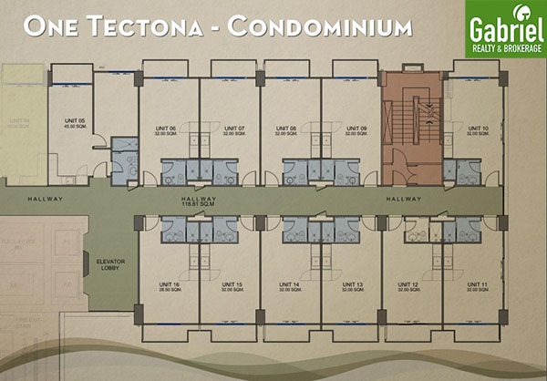 one tectona condominium floor plan