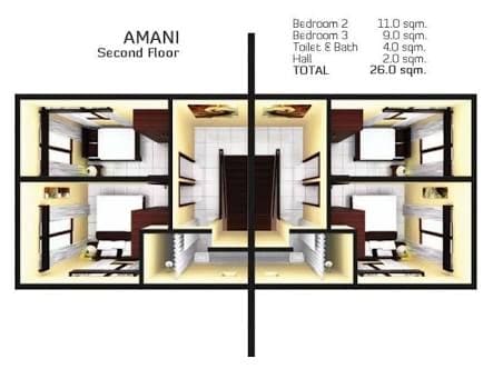 house floor plan in almiya residences
