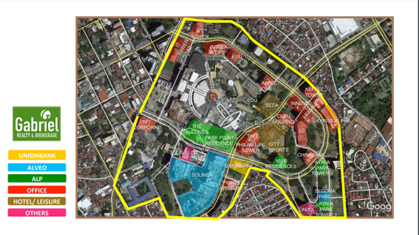 vicinity map of lucima residences