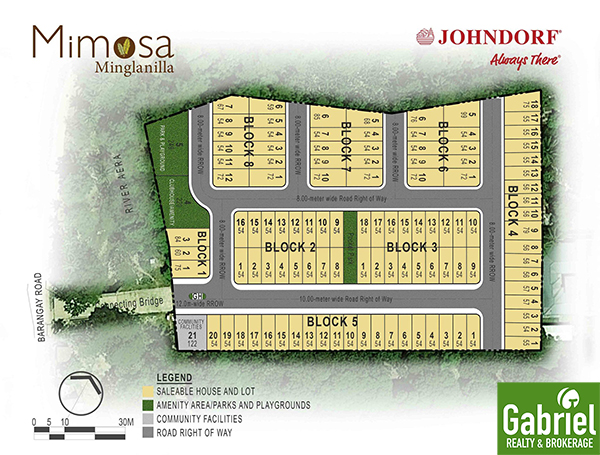 site development plan of mimosa minglanilla