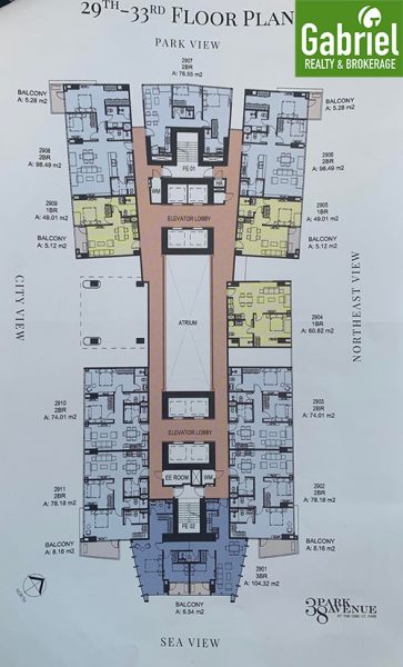 Building master plan of 38 park avenue