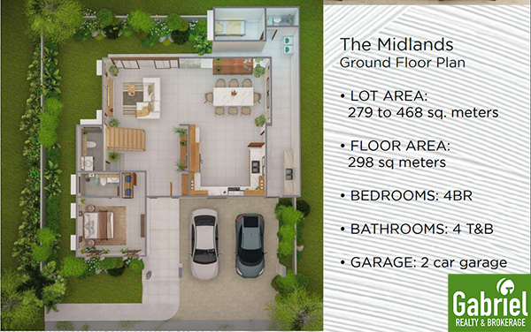 floor plan of the midlands cebu