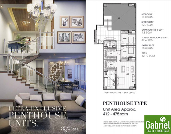 penthouse floor plan, 38 park avenue