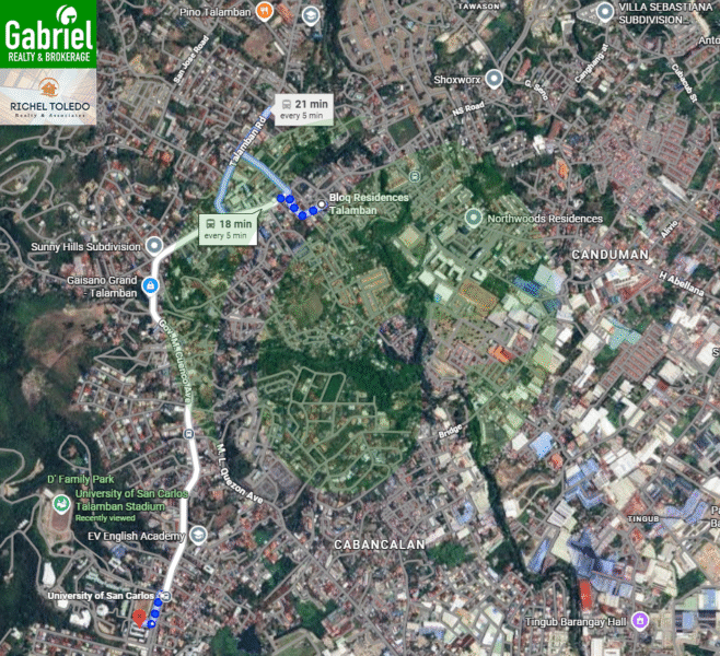 Bloq Residences Talamban Location