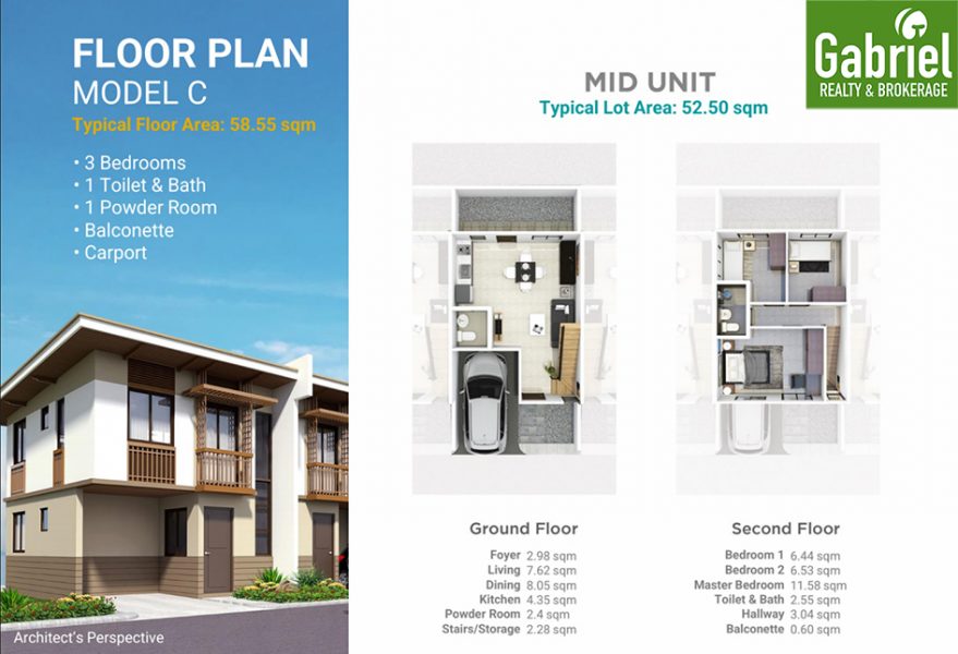 casa mira south expansion floor plan model c