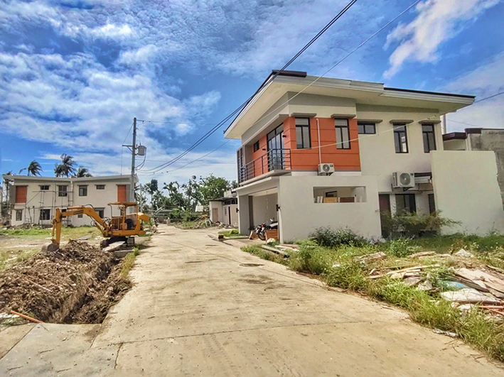 woodway townhomes talisay construction update