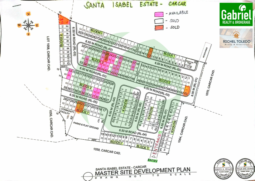 Santa Isabel Inventory Map