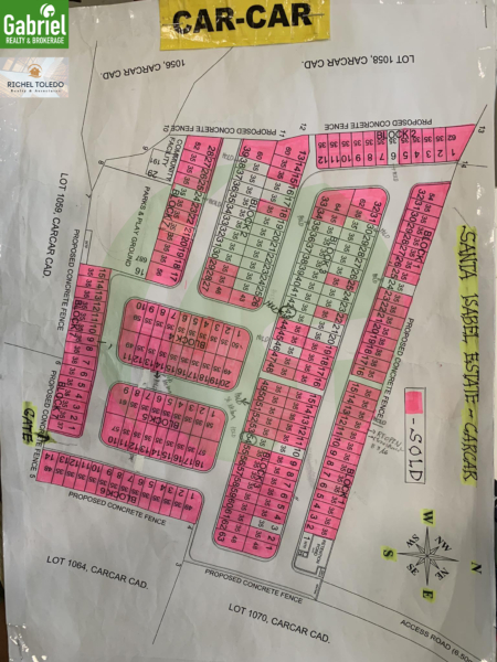 Santa Isabel Inventory Map