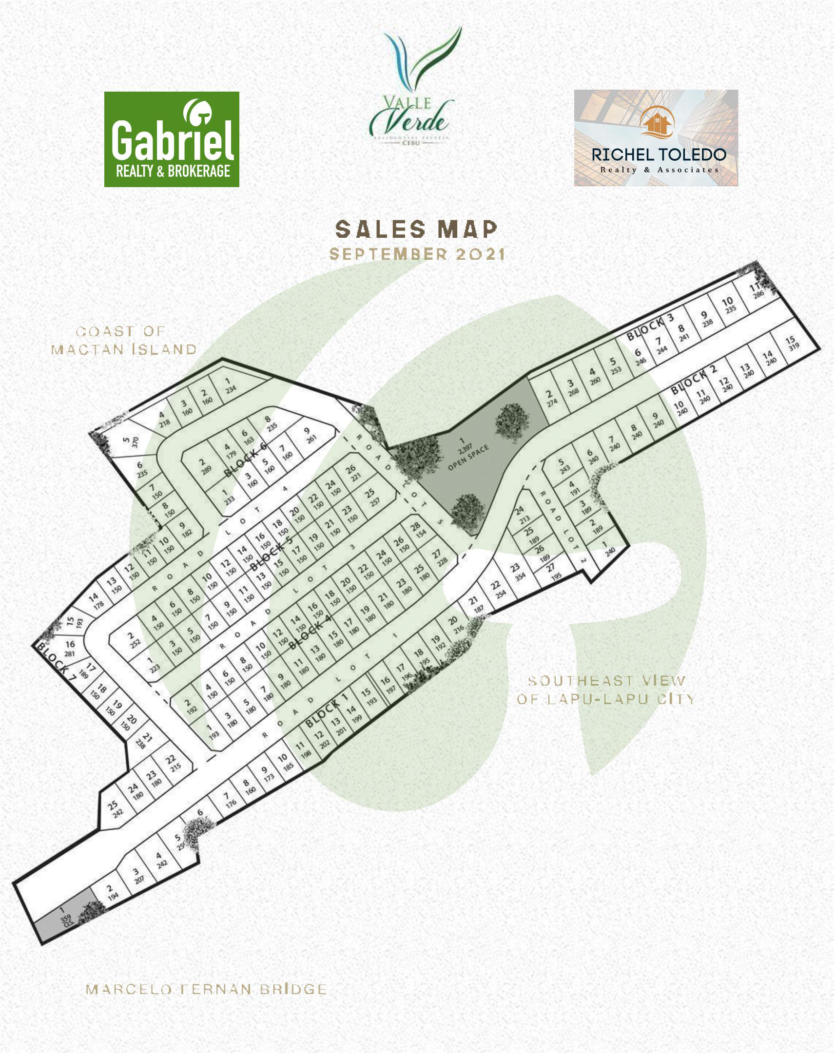 Valle Verde Inventory Map