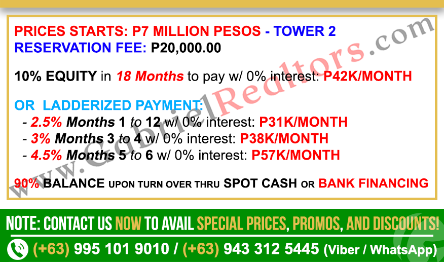 Antara Condominium 2 Bedroom Sample Computation