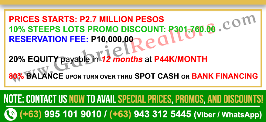 Vista Verde Consolacion Inner Lot Sample Computations