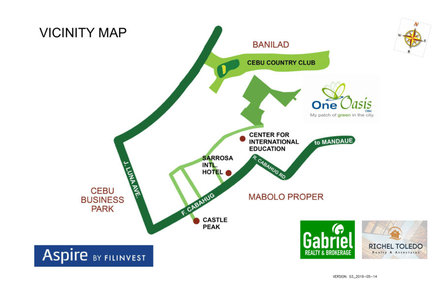 One Oasis Vicinity Map