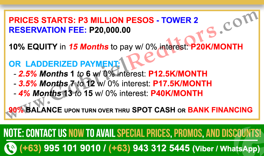Antara Condominium Studio Sample Computation