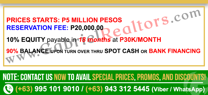 One Oasis Cebu Studio with Balcony Sample Computation